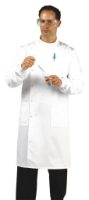 Labcoat, Polycotton, Howie Style, White, Size Medium, 104 1 * 1 Item