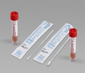 Universal Transport Medium collection kit, 3ml medium, nasopharyngeal flocked swab, Plastic/Nylon Fibre, AS/IRR, 1 * 50 items