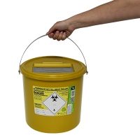 Sharpsguard Container 11.5 Ltr - Yellow, 1 * 1 Item