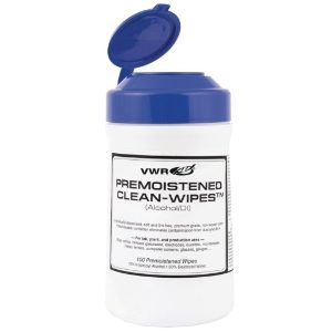 Wipe, Iso Propyl Alcohol impregnated, 1 * 100 Items