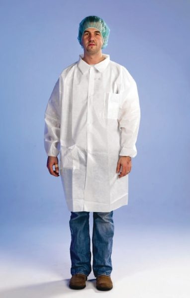 Lab Coats, Disposable, X-Large, 1 * 30 Items